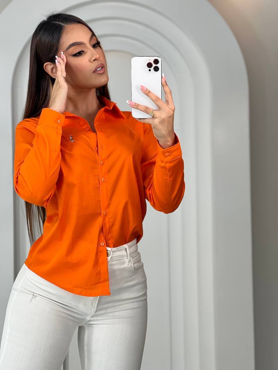 Camisa manga larga Dama