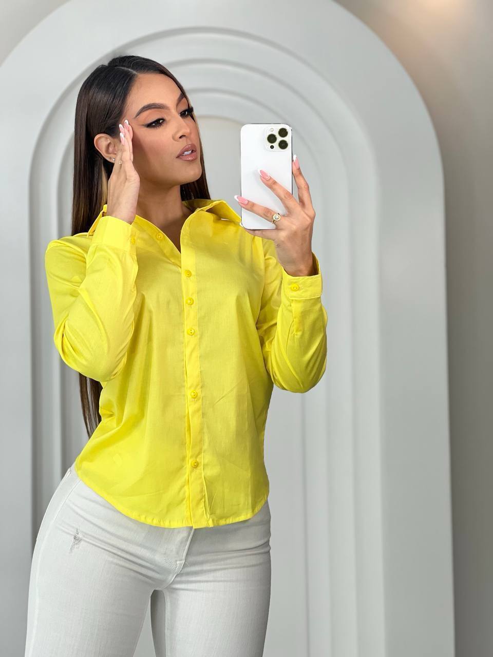 Camisa manga larga Dama